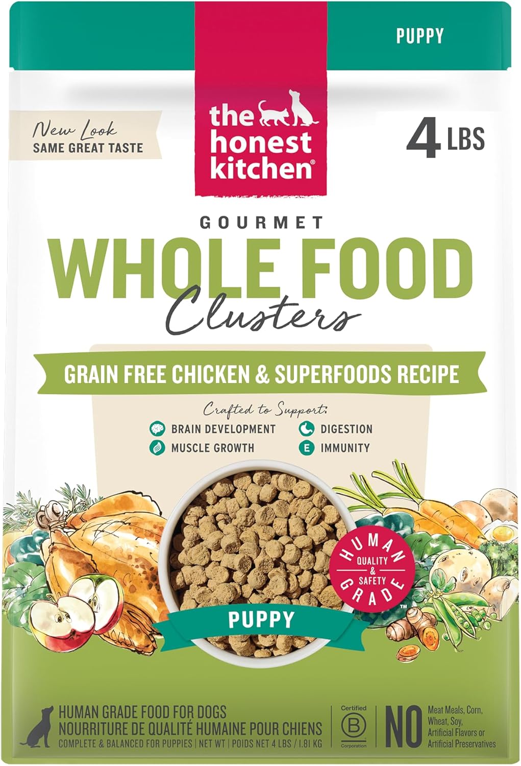 The-Honest-Kitchen-Whole-Food-Clusters-Puppy-Grain-Free-Chicken-Dry-Dog-Food,-1548