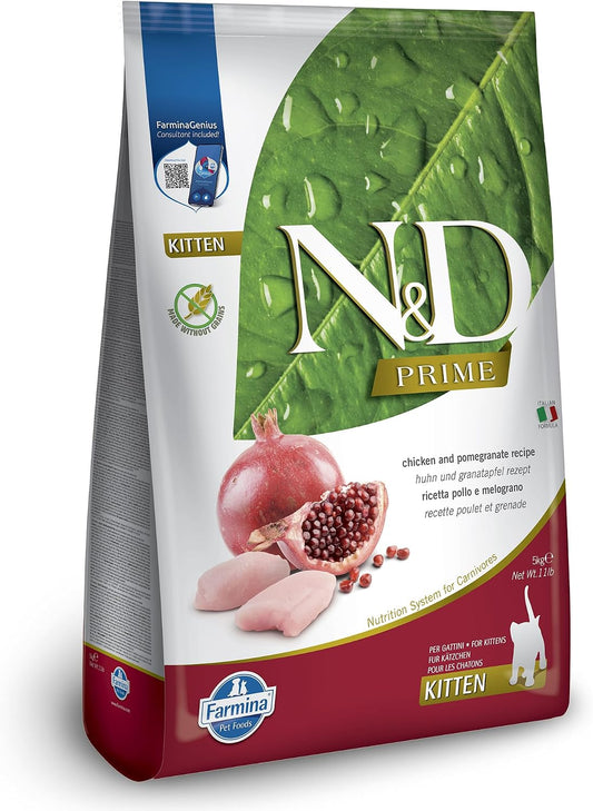 Farmina-Kitten-Prime-GF-Chicken-&-Pomegranate-11lb------209