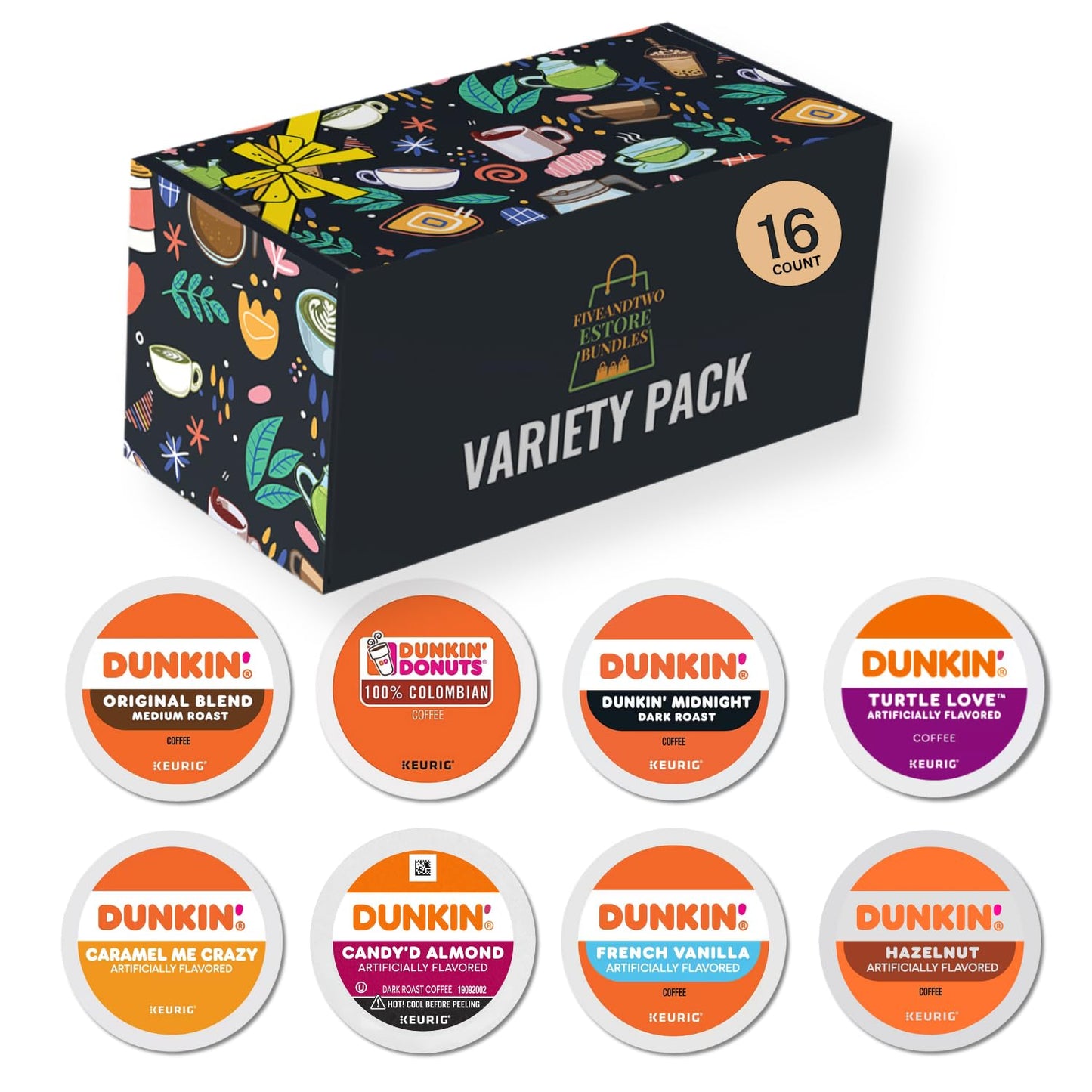 Dunkin-K-Pods-Variety-Pack-–-Original,-1-Colombian,-Midnight-Dark-Roast,-Turtle-28