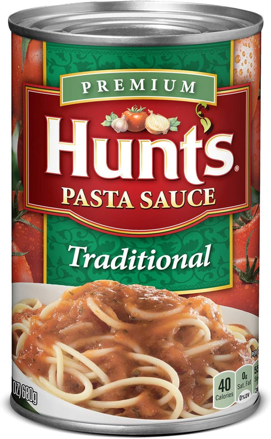 Hunt's-Traditional-Pasta-Sauce,-24-oz.-Can,-(Pack-of-5)-----923