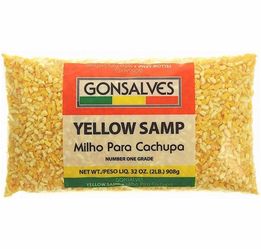 Gonsalves-AMARILLO-SAMP-Milho-Para-Cachupa-(Maíz-HOMINY-SECO)-neto/PESO-249
