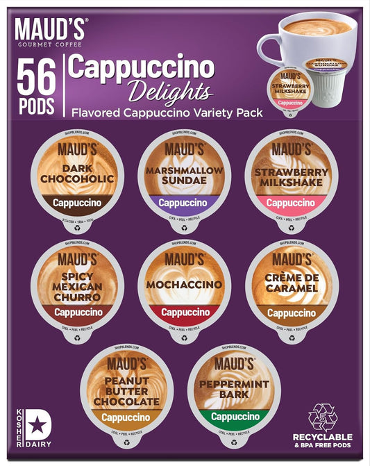 Maud's-Cappuccino-Coffee-Pods-Variety-Pack,-56-3675
