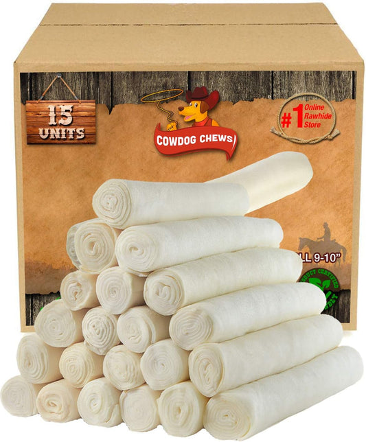 Cowdog-Chews-Retriever-Roll-46304-inch-(15-Pack)-All-Natural-Rawhide-Treat-1335