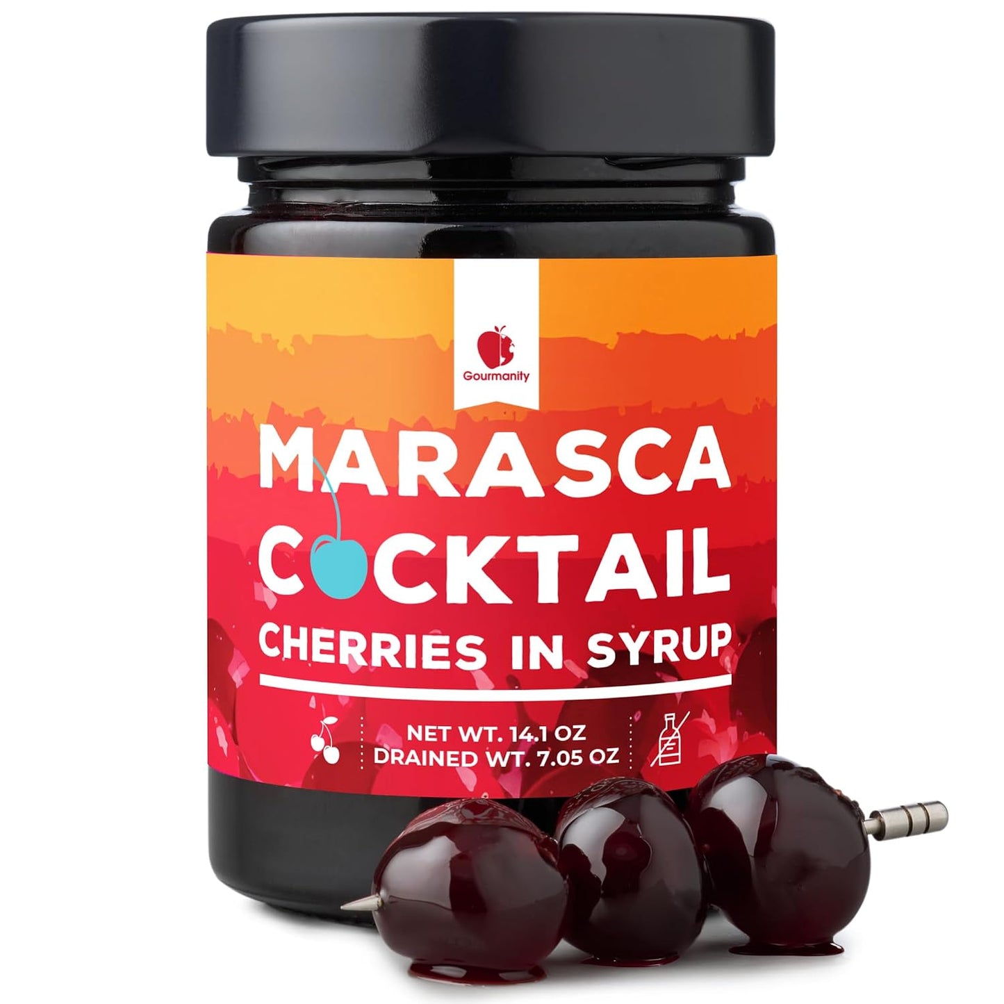 Gourmanity-Maraschino-Cherries,-Italian-Marasca-Cocktail-in-Syrup-14.1oz---------168