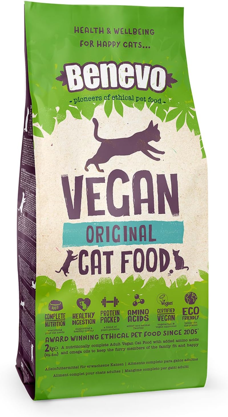 Benevo-Vegan-cat-Food-for-Adult-Cats-2kg.-Holistic,-Meat-Free,-Complete,-Dry-Kibble-Your1004