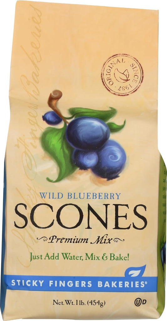 Sticky-Fingers,-Mix-Scones-Wild-Blueberry,-16-Ounce-----545