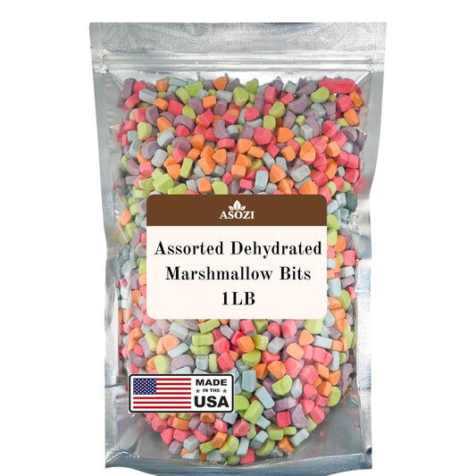 Assorted-Dehydrated-Marshmallow-Bits-–-1-lb-Jar-|-Mini-Multicolor-Cereal-for-Hot-1322