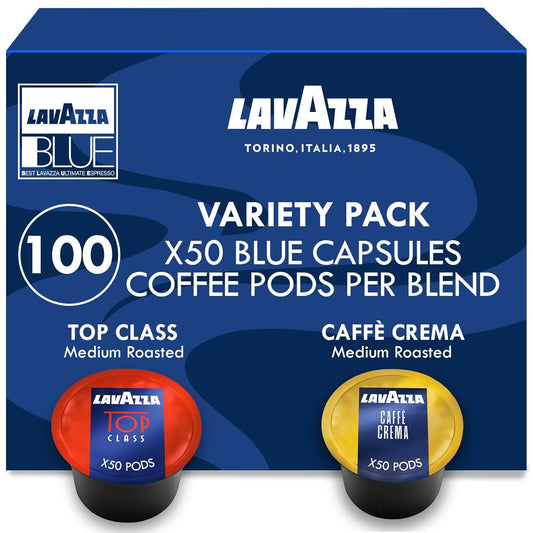 Lavazza-Paquete-variado-de-cápsulas-de-café-azul,-100-unidades-(50-cada2866