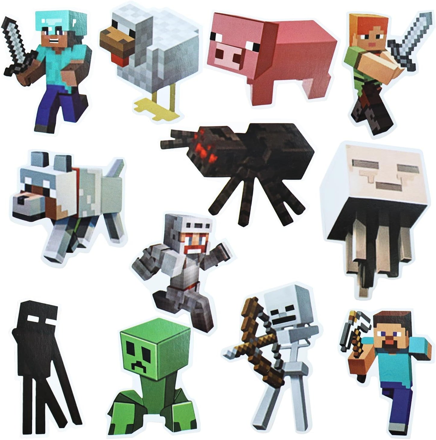 12-Pcs-Exquisite-Game-Lovers'-Birthday-Cupcake-3505