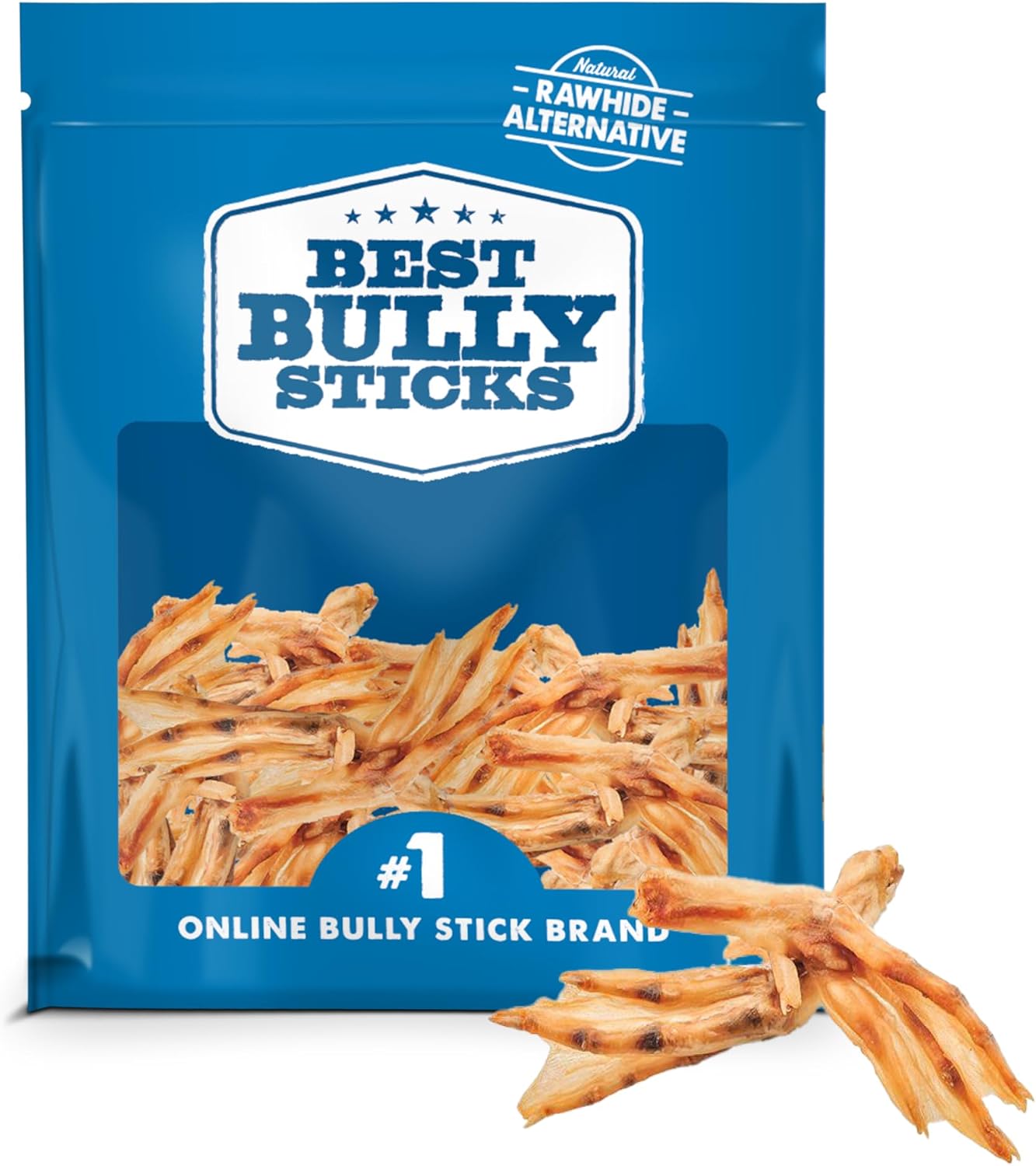Best-Bully-Sticks-Duck-Feet---30-Count-(Pack-of-1)-All-Natural,-1517