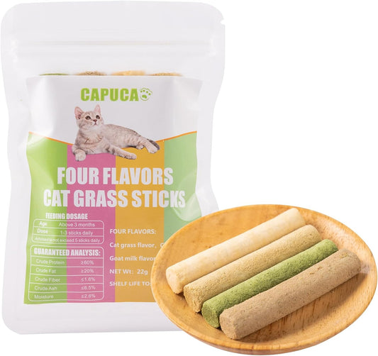 Cat-Grass-Teething-Stick---Four-Flavors-Test-Natural-3