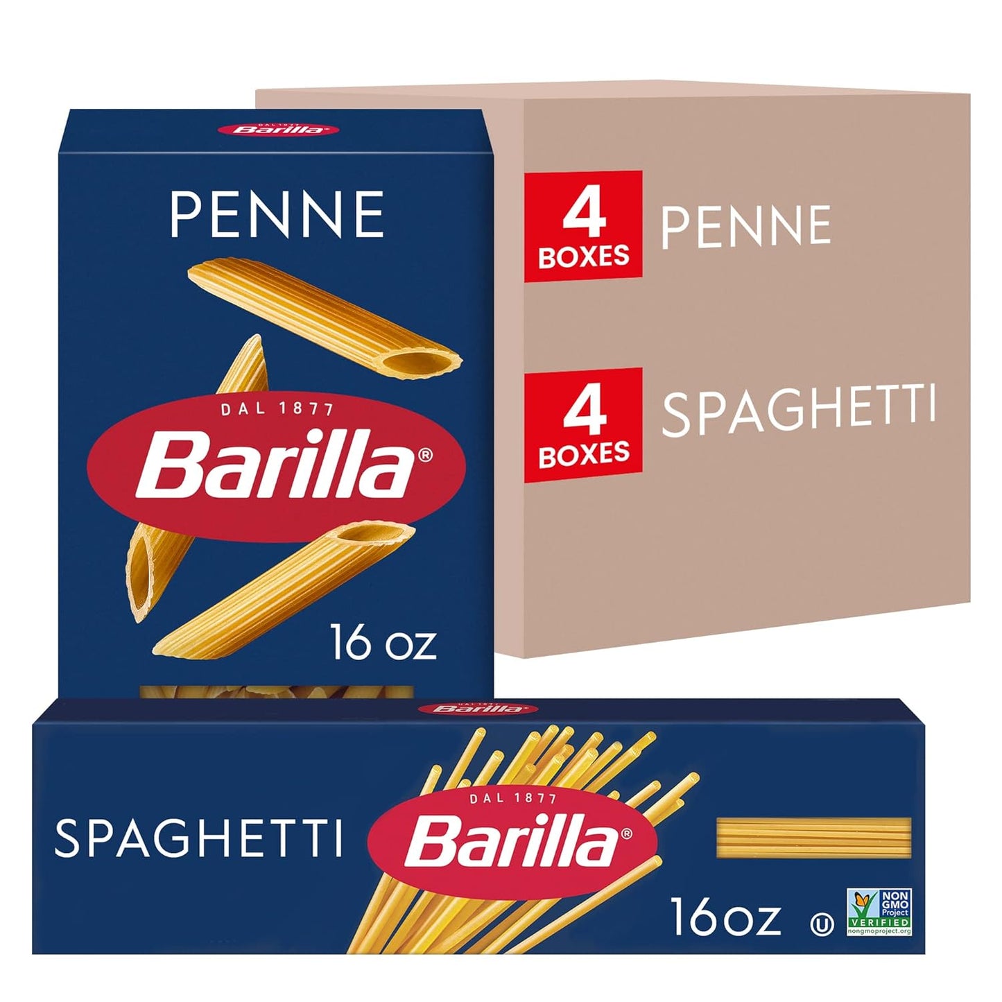Barilla-Penne-&-Spaghetti-Pasta-Variety-Pack,-16-oz.-(Pack-1063