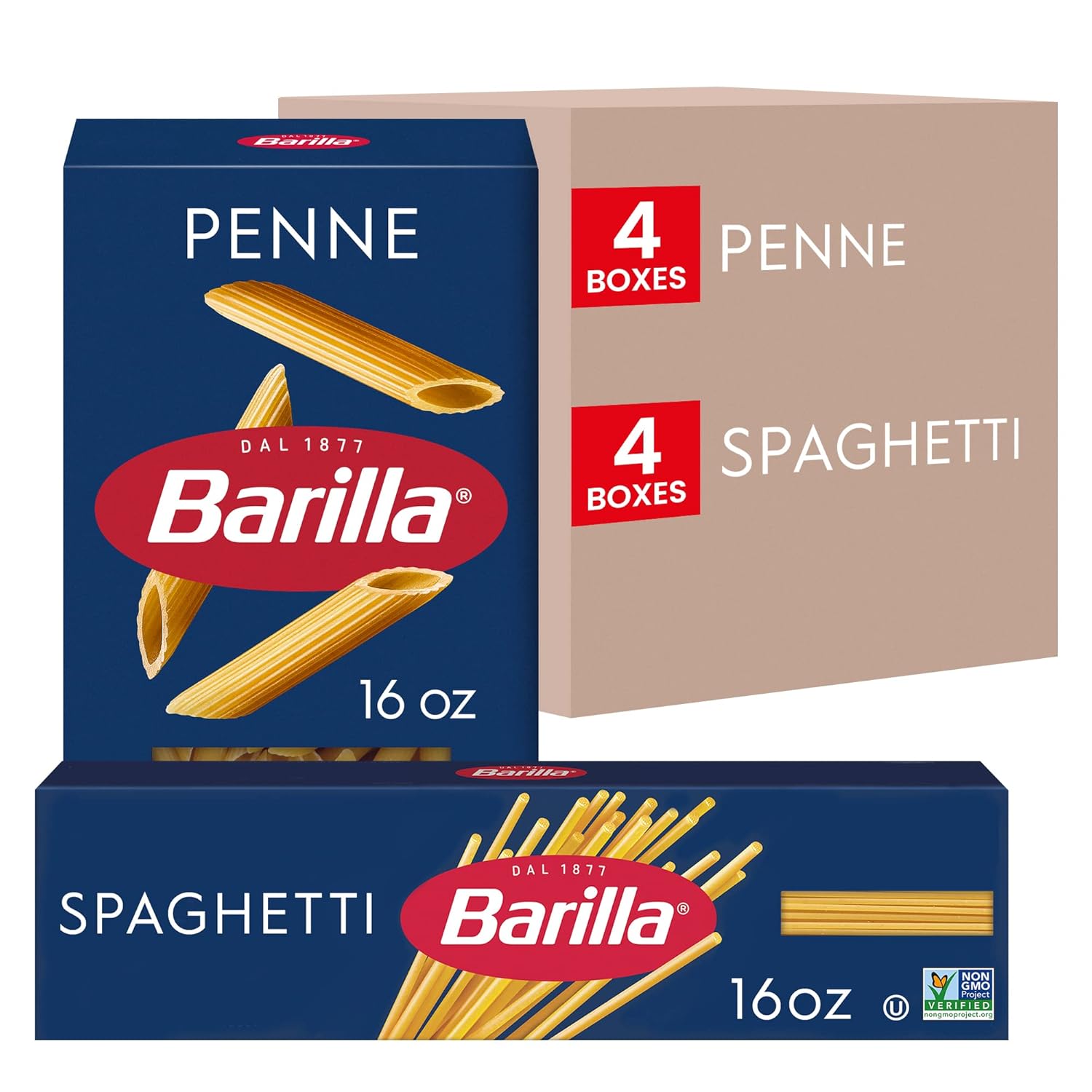 Barilla-Penne-&-Spaghetti-Pasta-Variety-Pack,-16-oz.-(Pack-1063