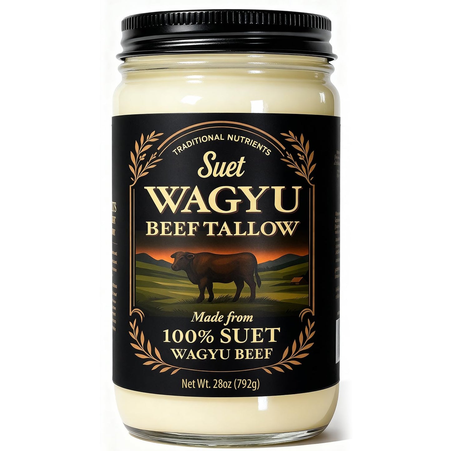 Traditional-Nutrients-Wagyu-Beef-Tallow-1.75lbs,-Premium-Suet-Cooking-Fat,-1-Pure-Kidney-Triple-Rendered,-1795