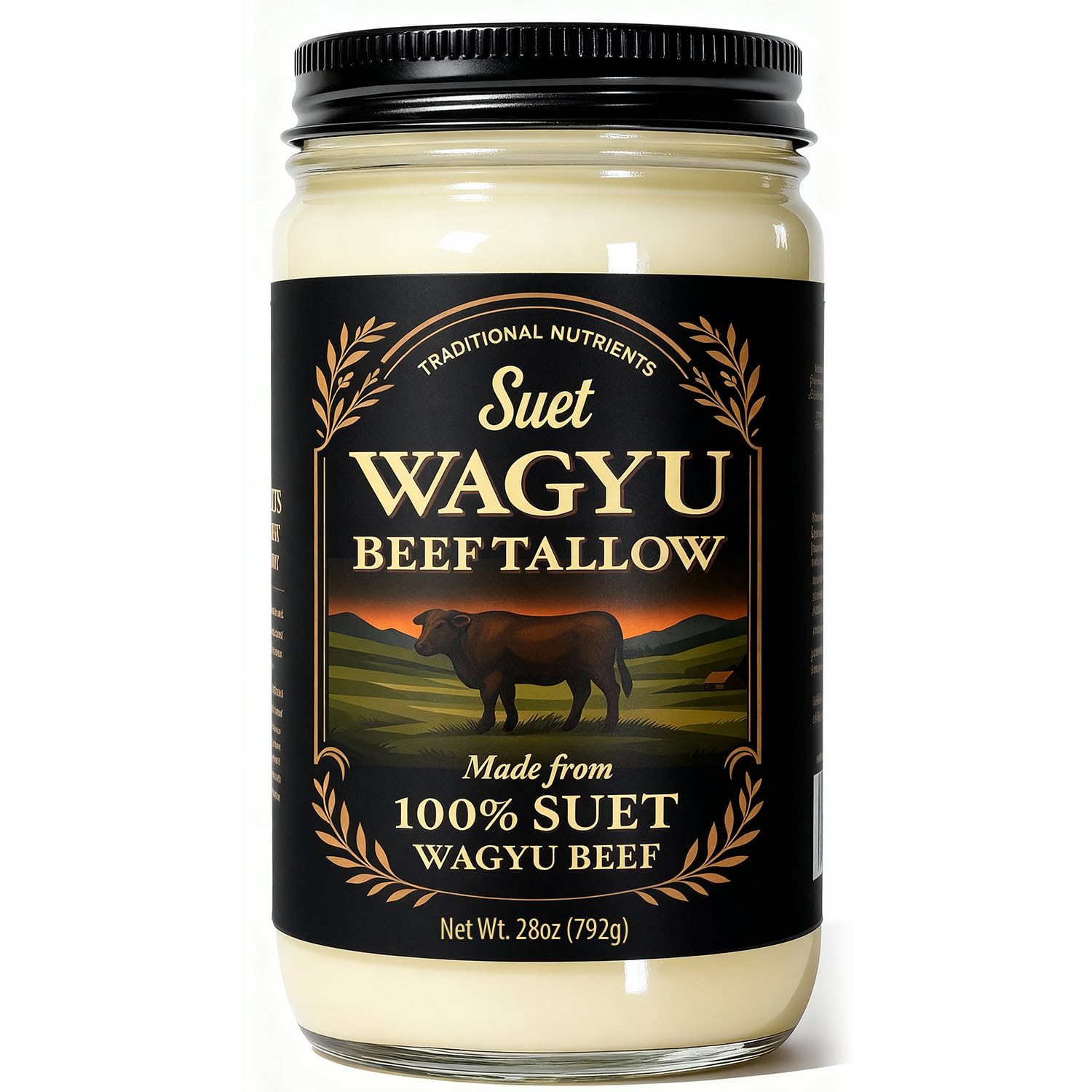 Traditional-Nutrients-Wagyu-Beef-Tallow-1.75lbs,-Premium-Suet-Cooking-Fat,-1-Pure-Kidney-Triple-Rendered,-1795