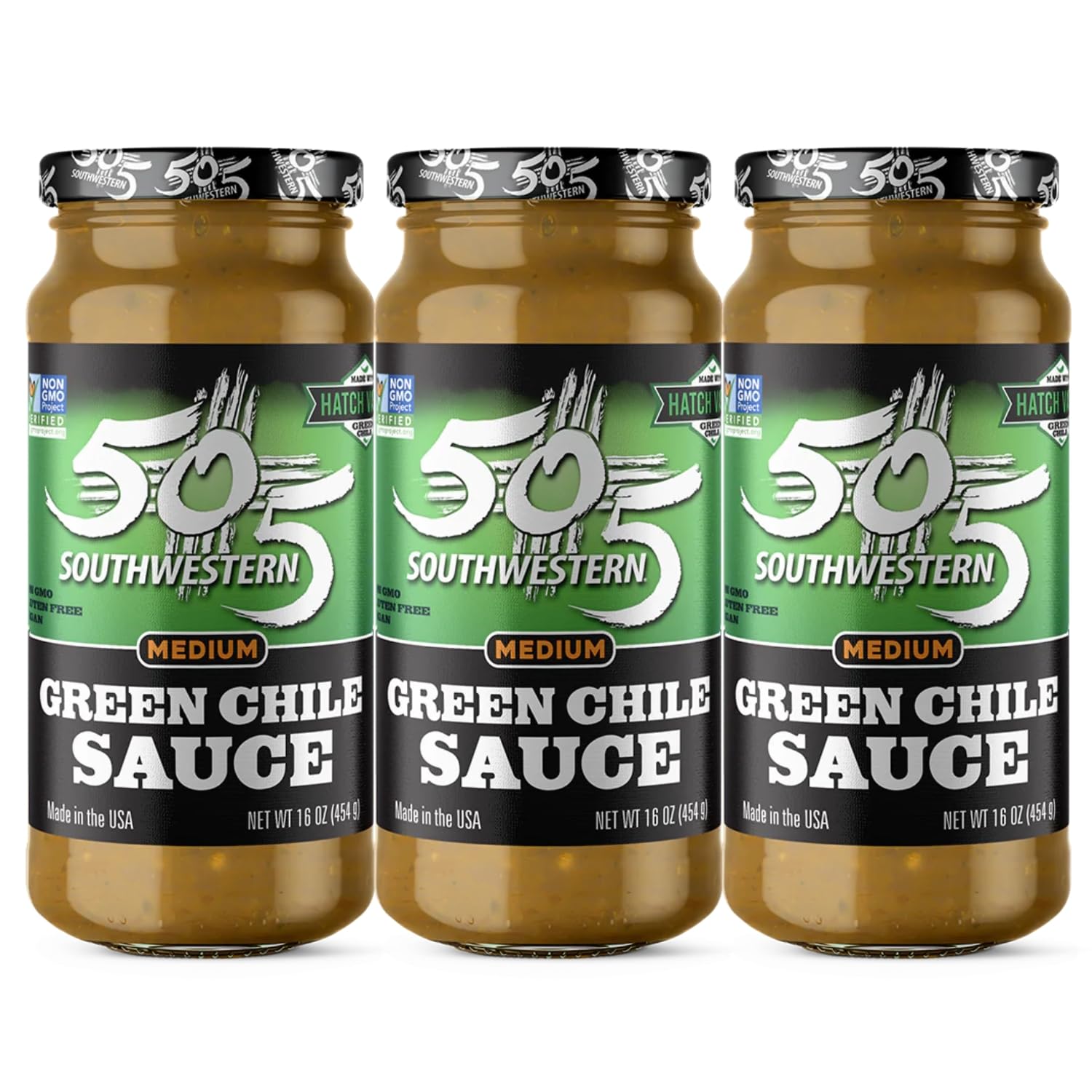 505-Southwestern-Hatch-Valley-Mild-Green-Chile-Sauce-16oz-(Pack-of-3,-683