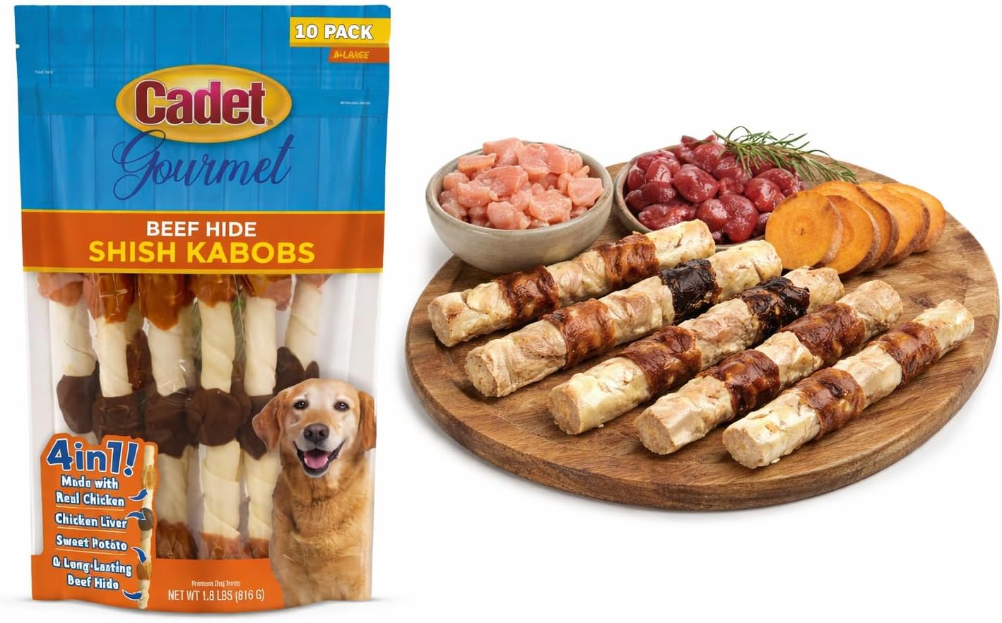 Cadet-X-Large-Dog-Treat,-4-in-1-Beef-Hide-Shish-Kabobs,-10-ct--2151