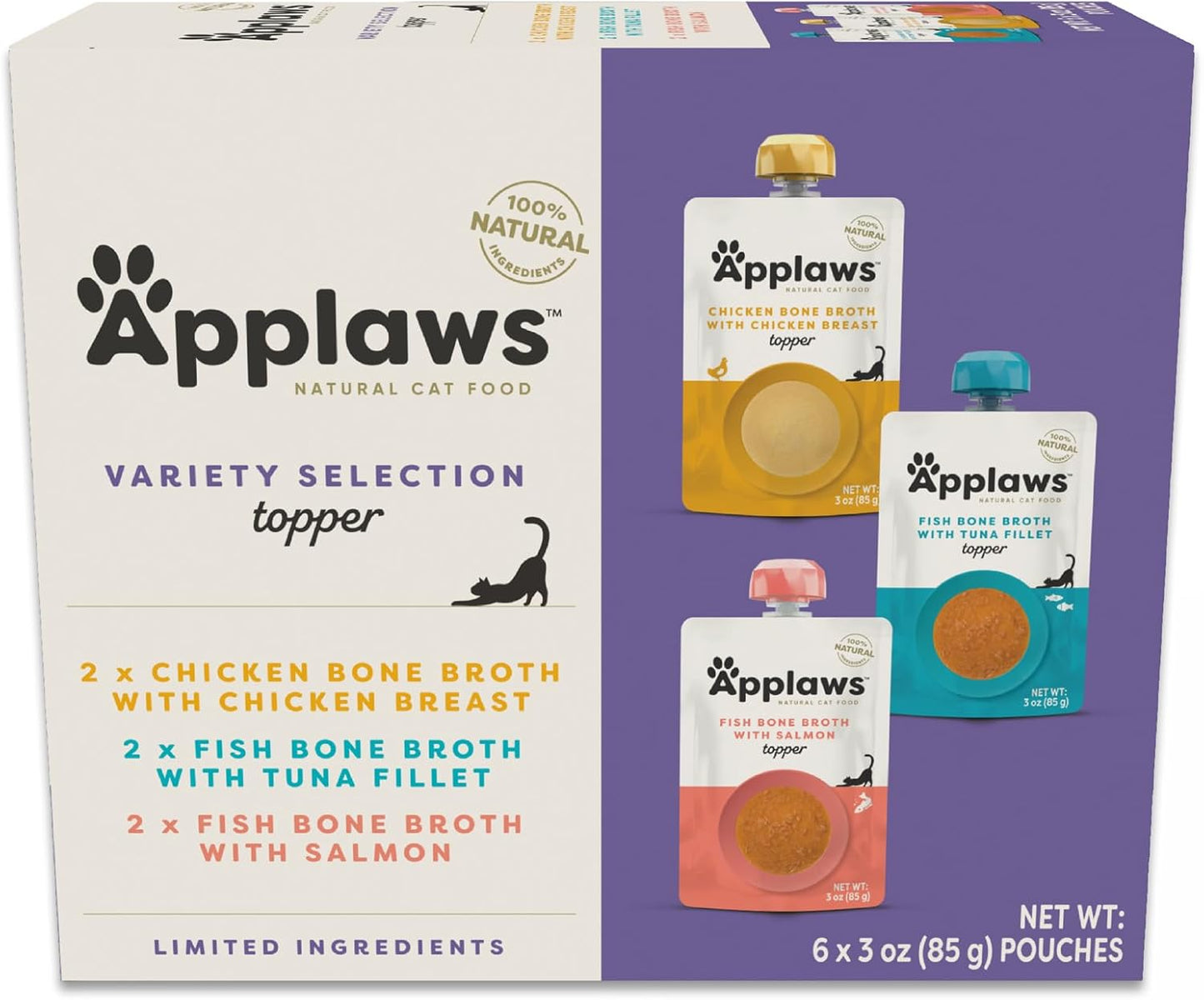 Applaws-Bone-Broth-Fish-&-Chicken-Variety-12-Pack-Lickable-Wet-Cat-Food-Topper,-1783