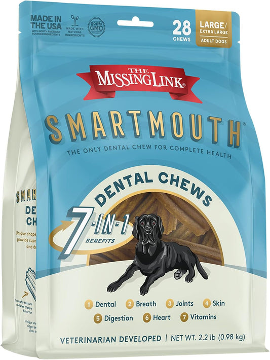 Smartmouth-Vet-Developed-Dental-Chew-Treats,-7-in-1-Benefits:-3019