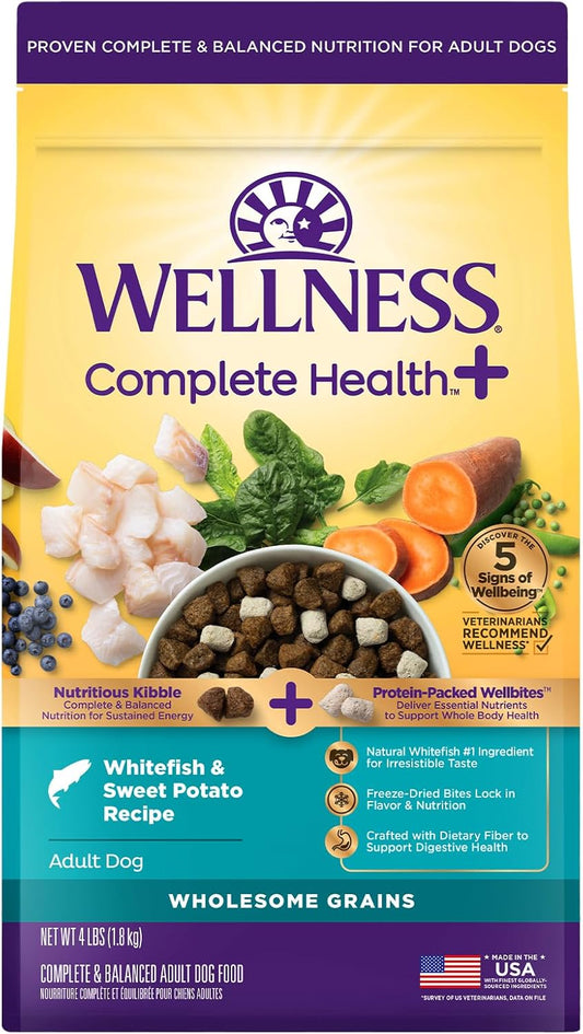 Wellness-Complete-Health+-Dry-Dog-Whitefish-&-Sweet-Potato-Recipe-(4-Pound-Bag)-561