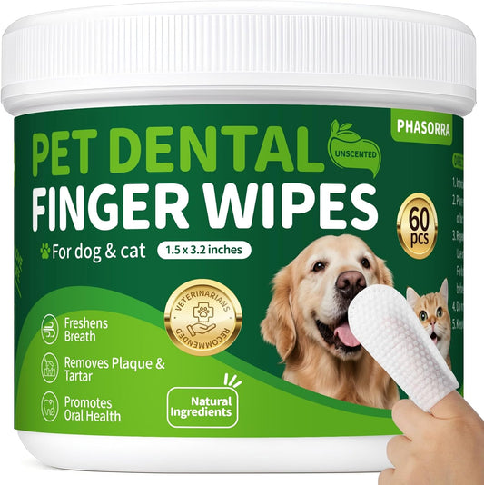 Dog-Dental-Care-Wipes---60Ct-Tooth-Brushing-kit,-Heavy-Duty-Cleaning-383