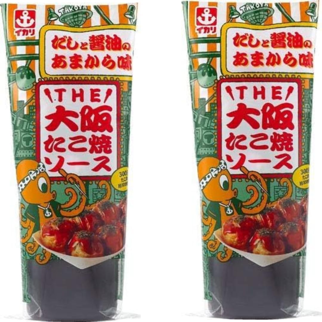 Takoyaki-Sauce-OSAKA-10.58oz(300g)-Set-Of-2-For-Takoyaki-Ball-Sweet-And-427