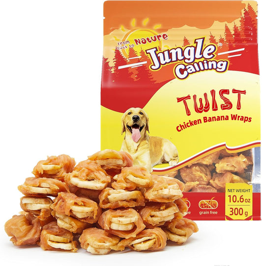 Jungle-Calling-Chicken-Wrapped-Banana-Dog-Treats-–-Healthy-Low-Fat,-Grain-Free-Snacks-1695