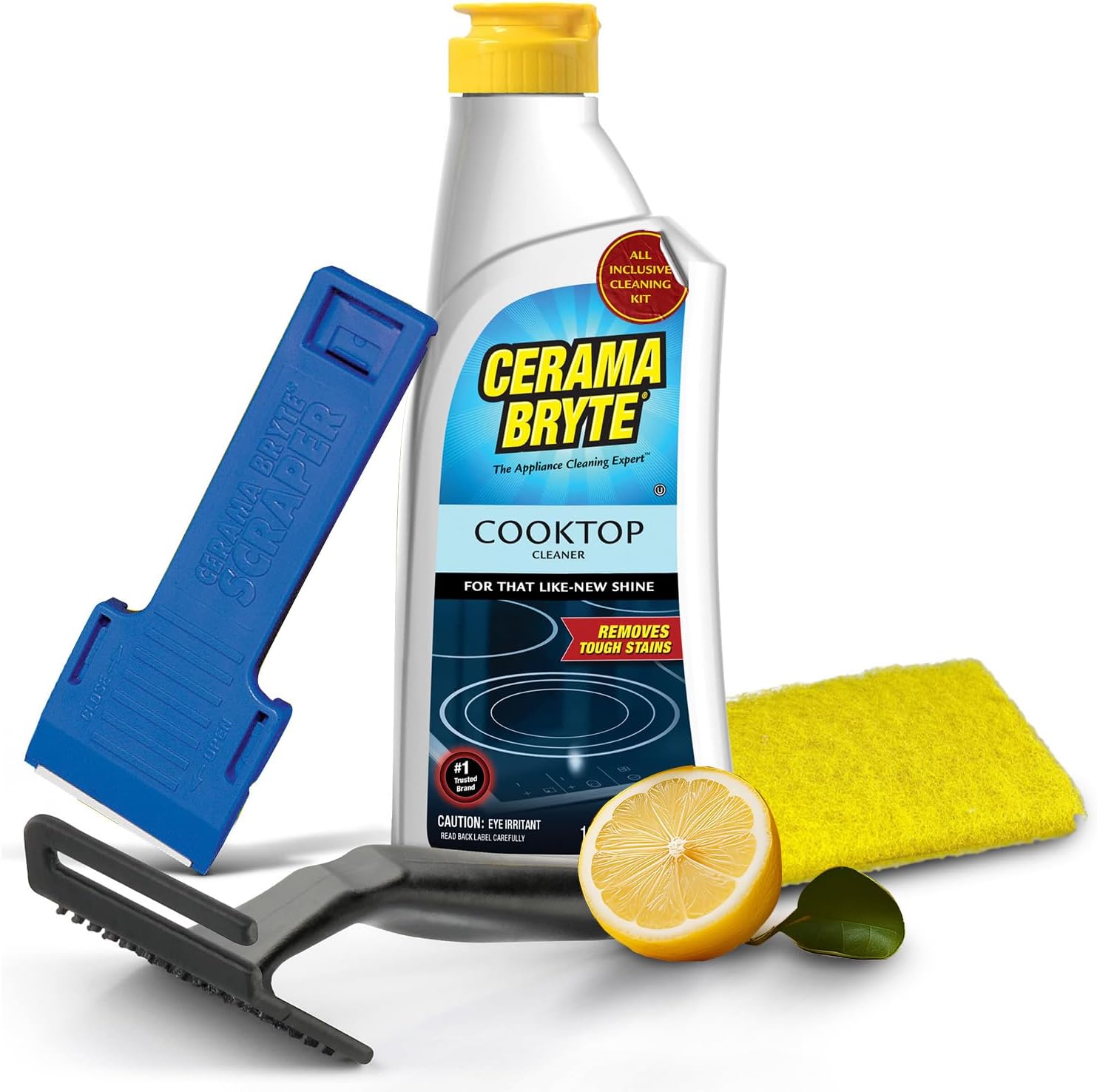 Cerama-Bryte-Glass-Cooktop-and-Stove-Top-Cleaner-Combo-Kit---Includes-Cleaning-Tool,-Razor,-1341