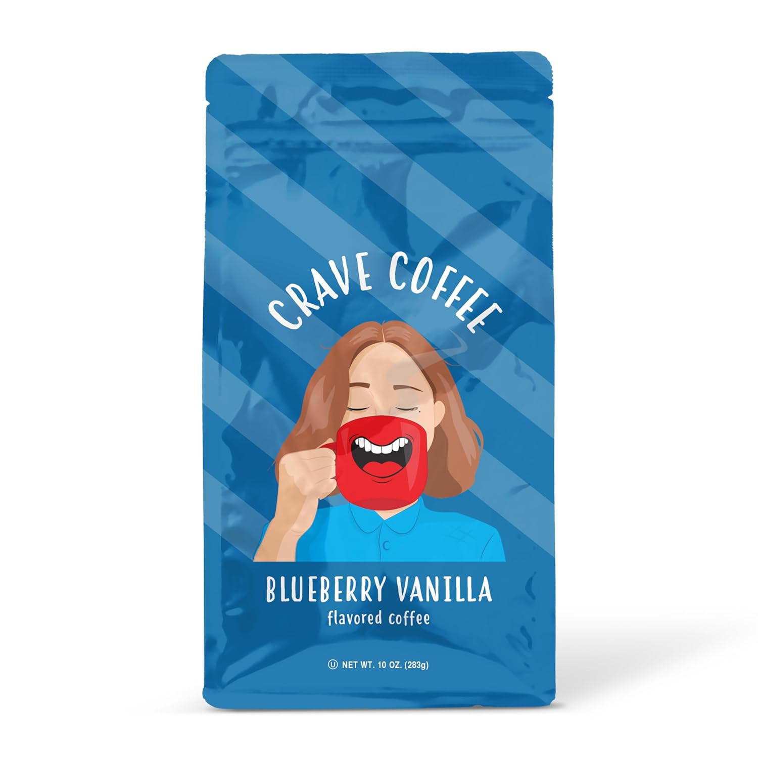 Crave-Beverage-Medium-Roast-Blueberry-Vanilla-Flavored-Ground-Coffee,-10-Oz-(100%-Arabica-372