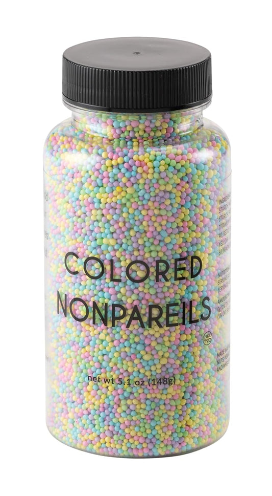 FAIRY-LANE/COLORED-NONPAREILS---Gluten-free,-Egg-Free,-Nuts-Free,-Kosher,-Sprinkle-Medley-For-Decorating,-116