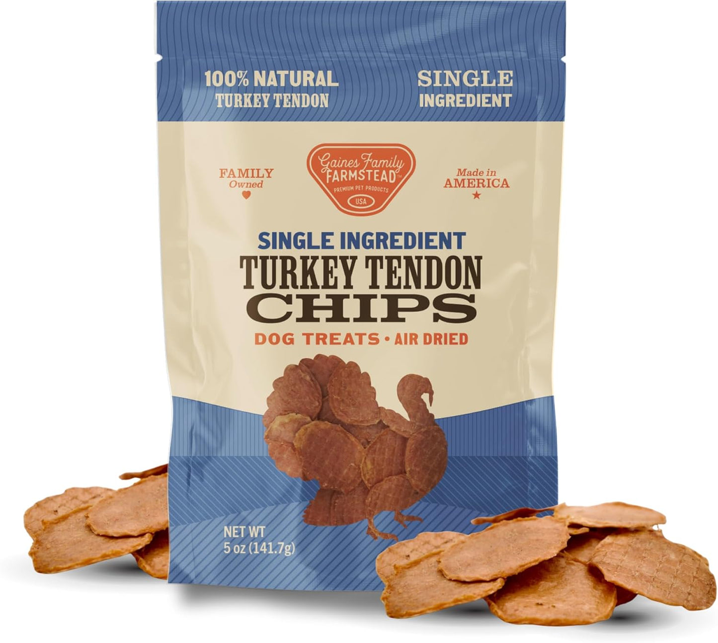 Gaines-Family-Farmstead-Turkey-Tendon-Chips-for-Dogs-–-5-oz,-Single-Ingredient-1114