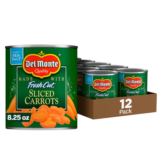 Del-Monte-Sliced-Carrots,-8.25-Ounce-(Pack-of-12)-------973
