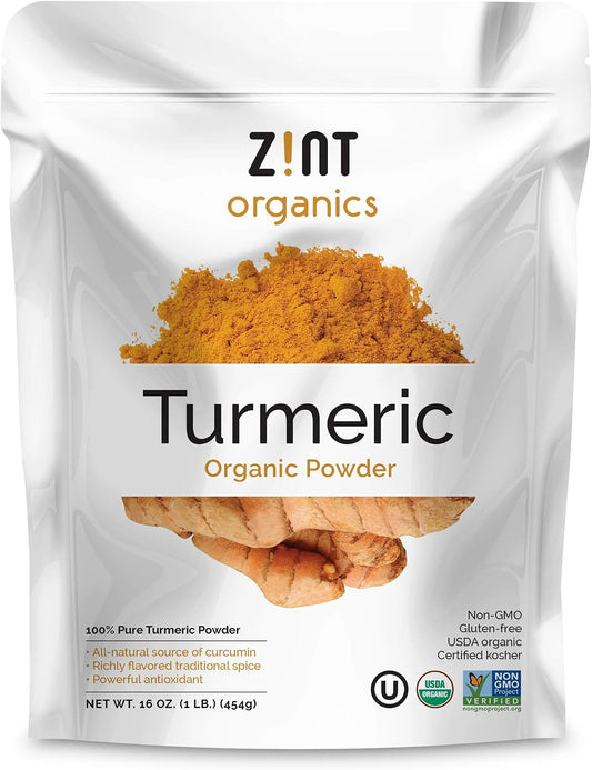 Zint-Organic-Turmeric-Powder-(16-oz):-Raw-Turmeric-Root-Curcumin-Powder-Spice,-46