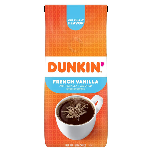 Dunkin'-Café-de-tierra-con-sabor-a-la-vainilla-francesa,-12--3516