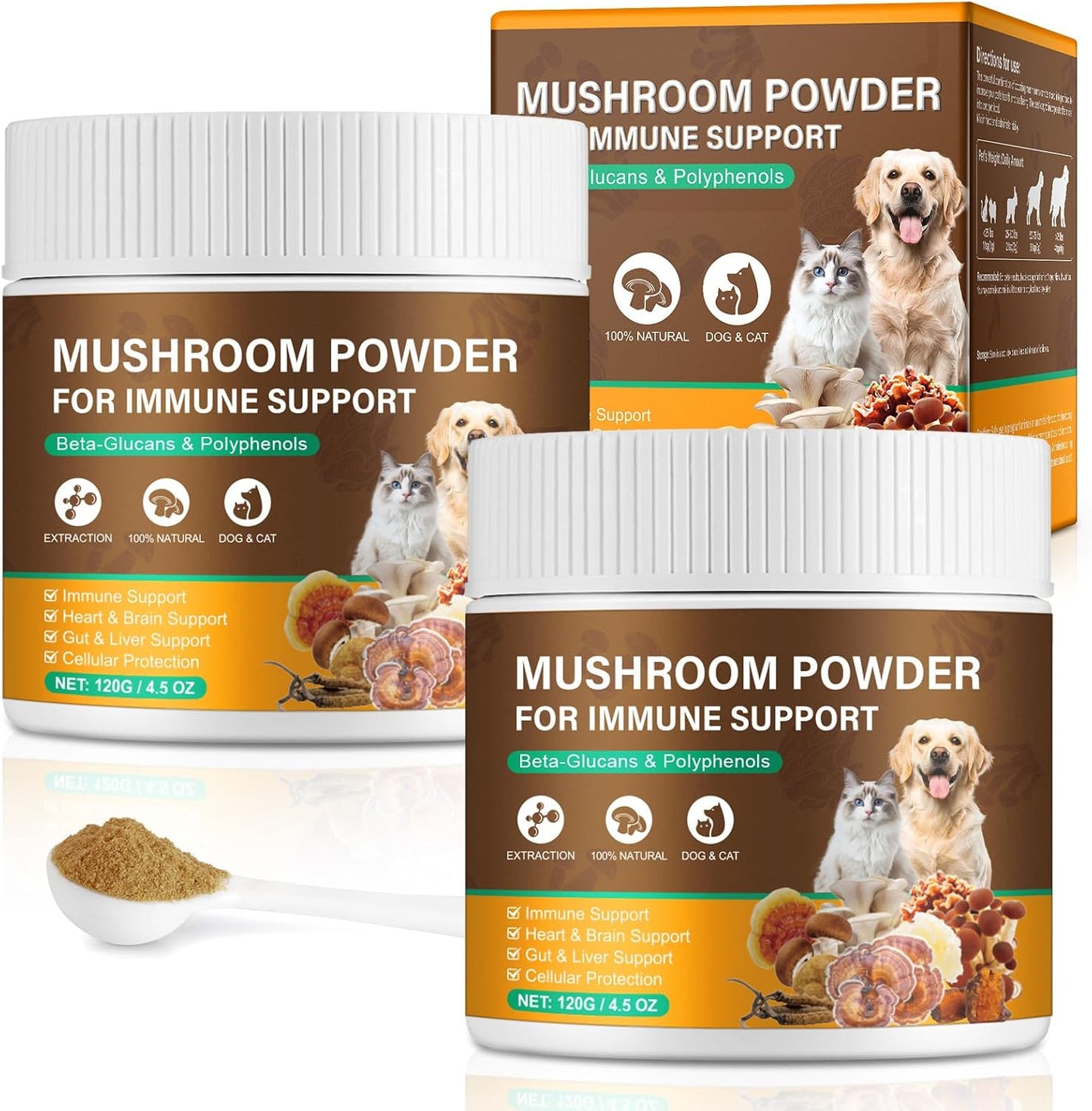 Mushroom-Supplement-Powder-for-Dogs-&-Cats,-2-Pack-Turkey-Tail-Mushroom-for-401