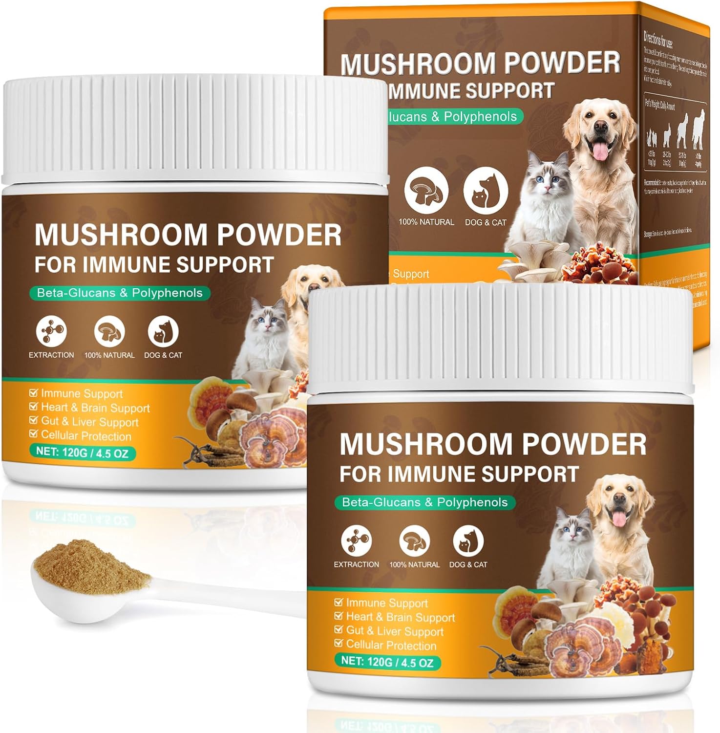 Mushroom-Supplement-Powder-for-Dogs-&-Cats,-2-Pack-Turkey-Tail-Mushroom-for-401
