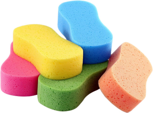 Car-Wash-Sponges,5-Pack-Extra-Thick-Large-Colorful-Cleaning-Sponge-4687