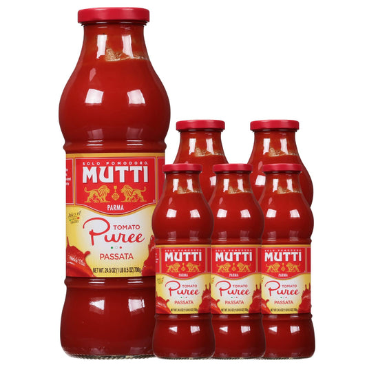 Mutti-Tomato-Puree-(Passata),-24.5-oz.-|-6-Pack-|-Italy’s-#1-788
