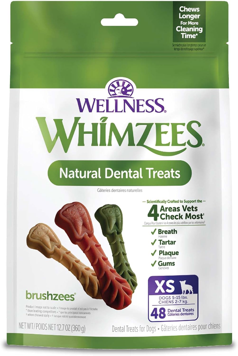 Whimzees-Wellness-Brushzees-Dog-Dental-Treat,-VOHC-Accepted-Chews,-Freshens-Breath,-Size,-2904