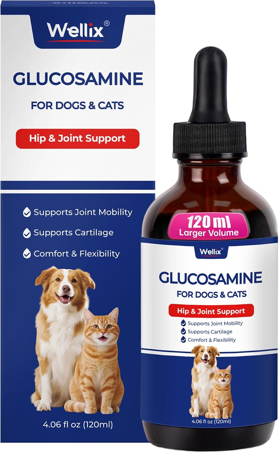 Wellix-4-oz-Joint-Supplement-Drops-for-Dogs-&-Cats---Mild-Turmeric-751