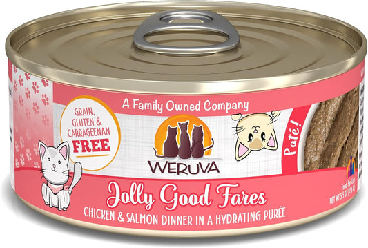 Weruva-Wet-Cat-Food,-Jolly-Good-Fares-with-Chicken-and-Salmon-Pate,-5.5oz-907