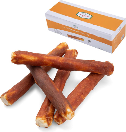 10"-Rawhide-Retriever-Rolls-Dog-Chews-Treats,-Duck-1041
