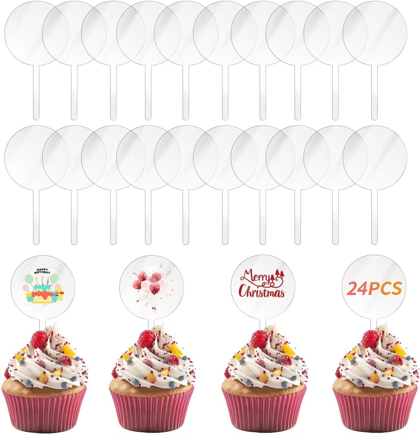 24-Pcs-2-Inch-Clear-Blank-Acrylic-2649