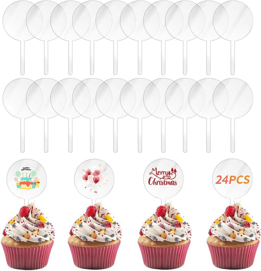 24-Pcs-2-Inch-Clear-Blank-Acrylic-2649