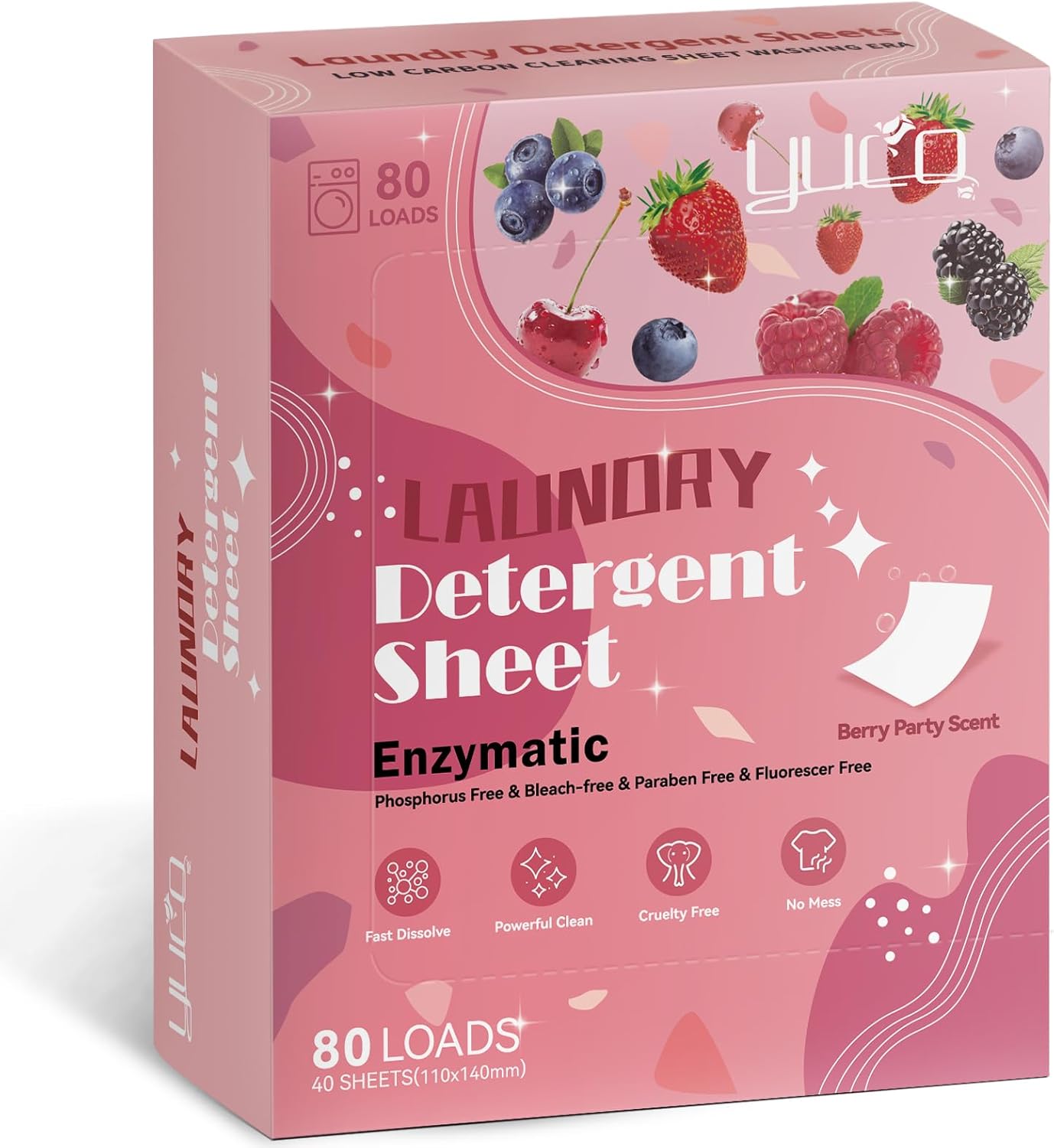 YUCO-Laundry-Detergent-Sheets-Berry-Scent-80-Loads-Eco-Laundry-Soap-Washer-478