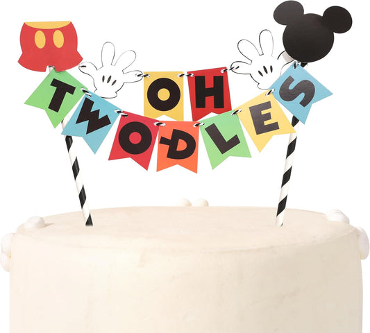 RSOLIET-Mini-Mouse-Cake-Bunting-Decorations---Baby-2nd-Birthday-Party-Decorations,-Oh-Cake-782