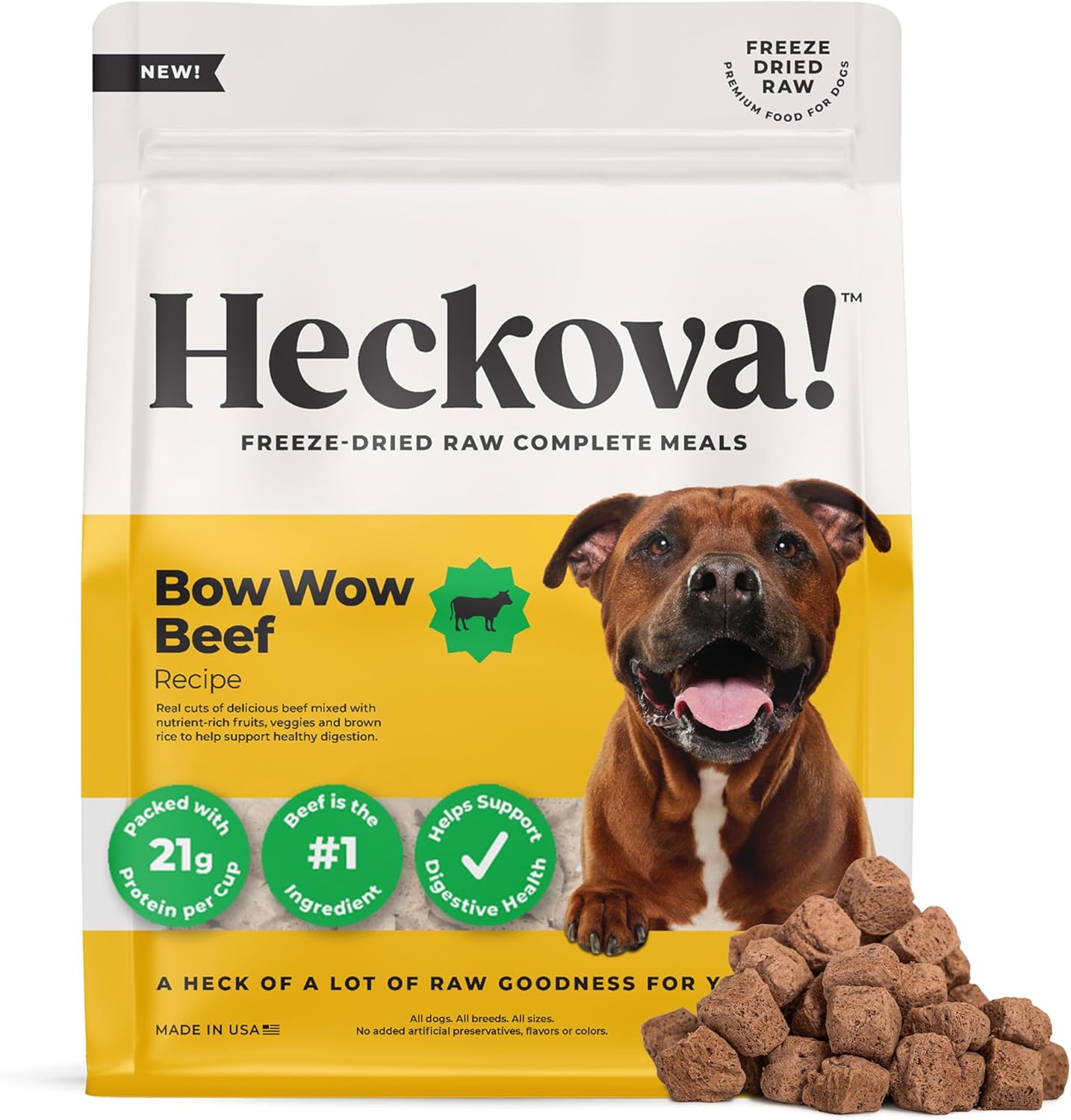 Bow-Wow-Beef---Freeze-Dried-Raw-Dog-Food,-Complete-Meal-&-Topper,-802