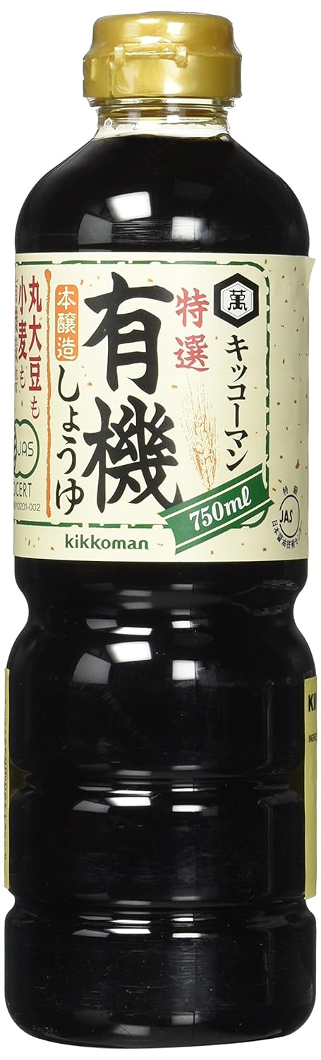 Kikkoman-Organic-Soy-Sauce,-25.4-Fluid-3786