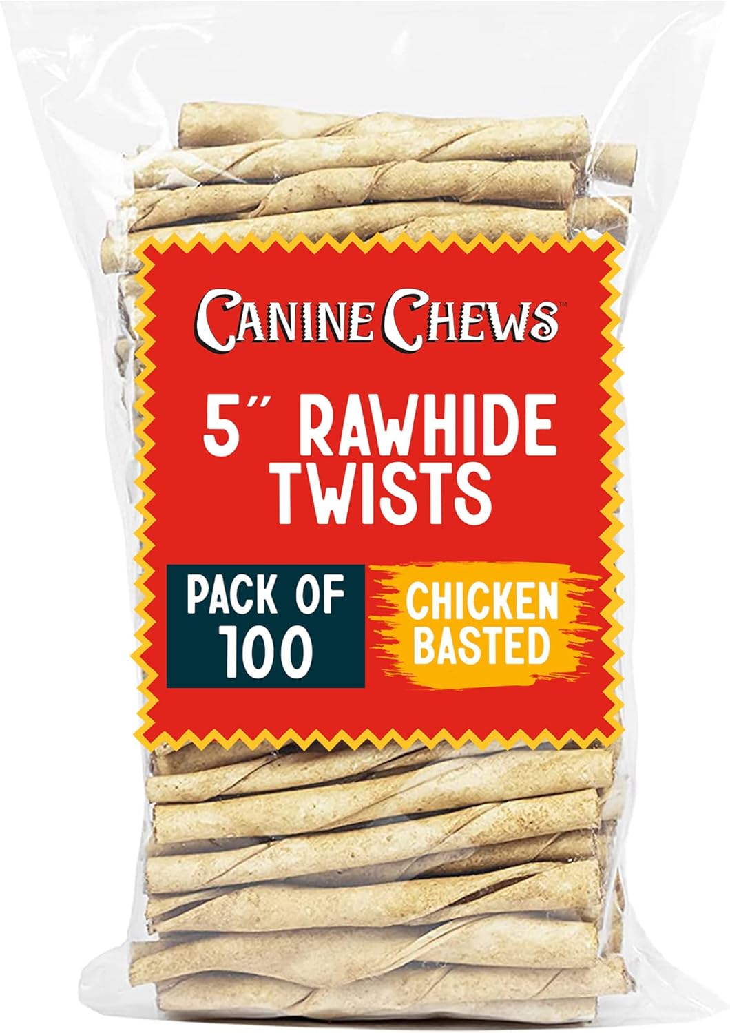 Canine-Chews-Small-Rawhide-Twists-for-Dogs---Pack-of-100-Chicken-937