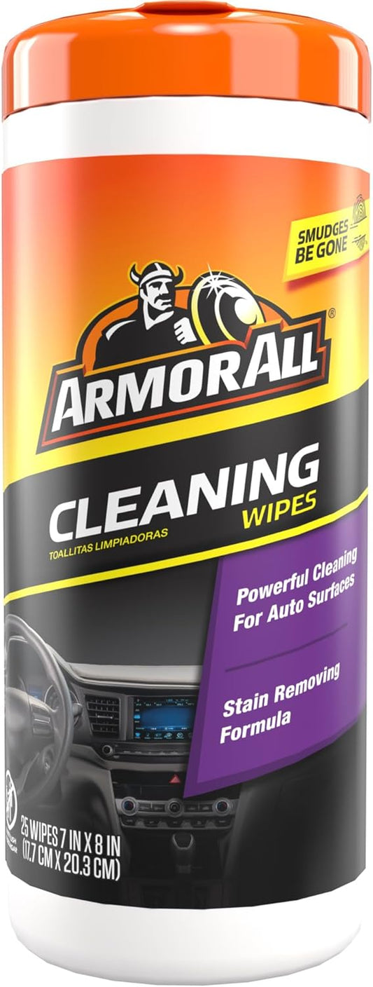 Armor-All-Interior-Car-Cleaning-Wipes,-25-Count-Canister,-Powerful-Cleaning-for-Dashboards,-Vinyl,-Clear-1261